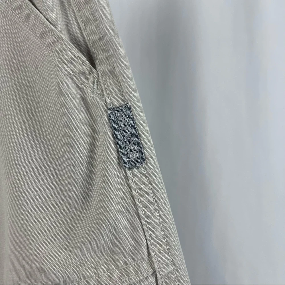 Vintage Silver Jeans Canada Size 30 Wide Leg Canvas Cargo Pants Y3K Baggy Loose